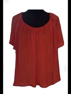 Tigerlily Vibrant Orange Blouse